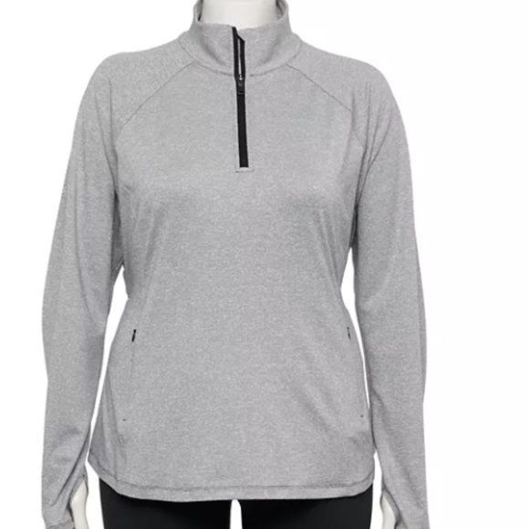 tek gear Tops - TEK GEAR 1/4 ZIP PULLOVER SIZE 2X #465